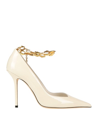 JIMMY CHOO Pump Cream Soft Leather