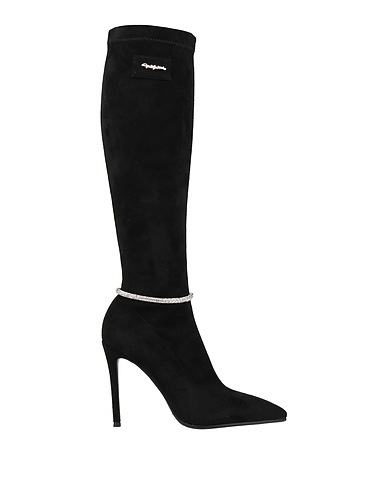 GAI MATTIOLO Boots LOVE TO LOVE Black Textile fibers