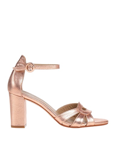 MARIAN Sandals Copper Soft Leather