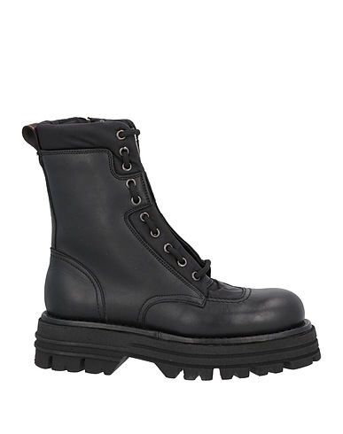 BARRACUDA Ankle boot Black Soft Leather, Textile fibres