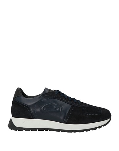 ALBERTO GUARDIANI Sneakers Navy blue Soft Leather