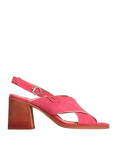 LEMARÉ Sandals Pink Soft Leather