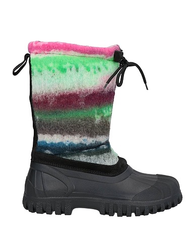 DIEMME Ankle boot Black Textile fibres, Rubber