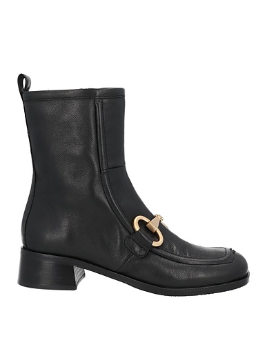 ELVIO ZANON Ankle boot Black Soft Leather