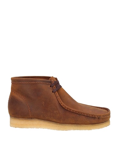 CLARKS Ankle boot Brown Soft Leather