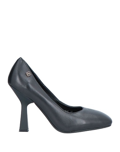 MANUFACTURE D'ESSAI Court Black Soft Leather