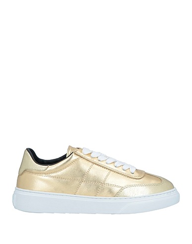 HOGAN Sneakers Gold Soft Leather