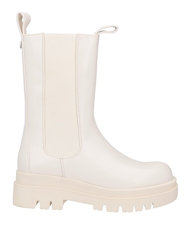 GOLD & GOLD Ankle boot White Textile fibers