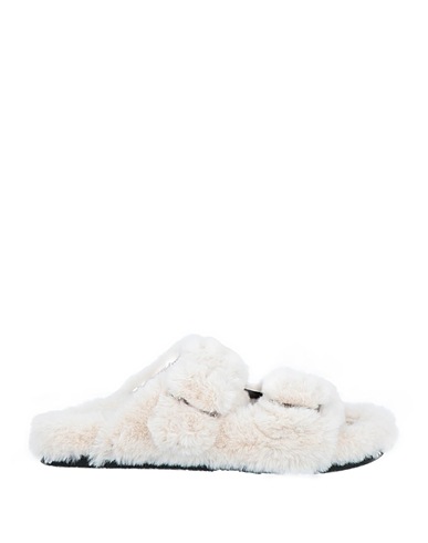 SEMICOUTURE Sandals Beige Textile fibres