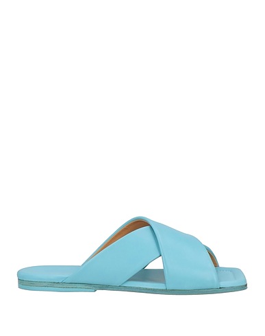 MARSÈLL Sandals Sky blue Calfskin