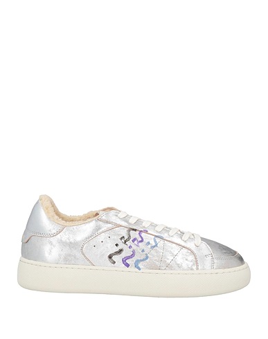 NIRA RUBENS Sneakers Silver Soft Leather