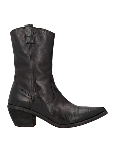 FAUZIAN JEUNESSE Ankle boot Dark brown Leather