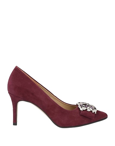 MARIAN Pumps Pflaume Leder