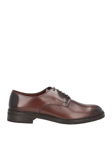 FRATELLI ROSSETTI Laced shoes Brown Soft Leather