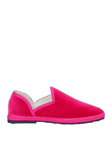 THE ROW Elegante Schuhe Fuchsia Gewebefasern, Leder