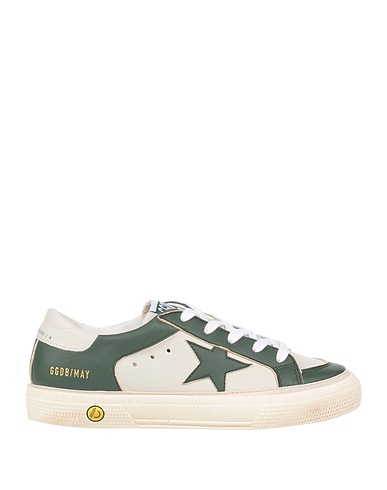 GOLDEN GOOSE FOOTWEAR Dark green Soft Leather