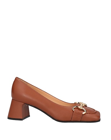 BRUGLIA Pump Tan Leather