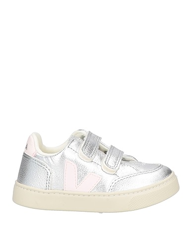 VEJA Sneakers Silver Soft Leather