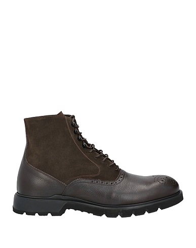 GIOVANNI CONTI Ankle boot Dark brown Leather