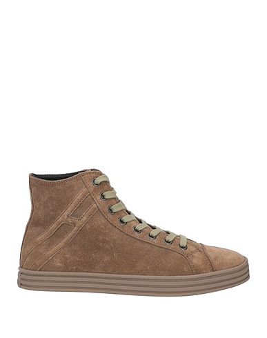 HOGAN Sneakers Khaki Soft Leather
