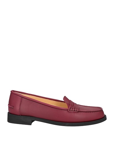 TESTONI Loafers Burgundy Soft Leather
