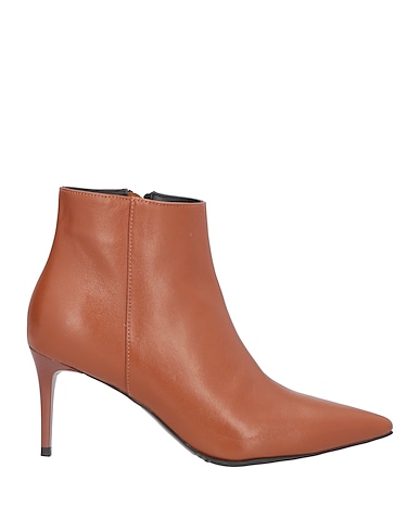 BRUGLIA Ankle boot Tan Soft Leather