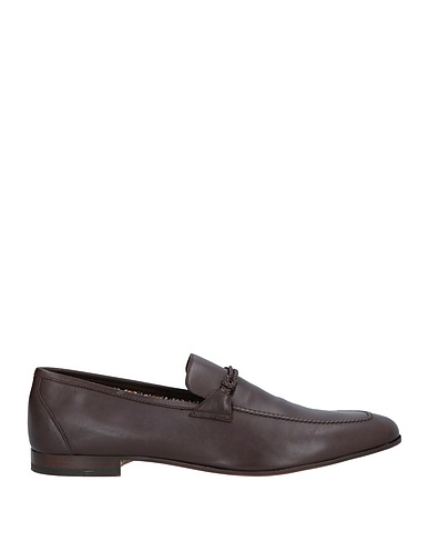 FRATELLI ROSSETTI Loafers Dark brown Soft Leather