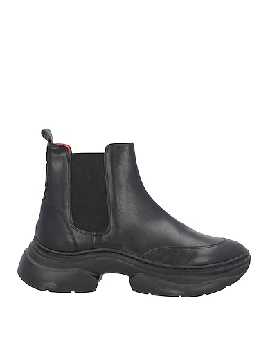 181 Ankle boot Black Soft Leather