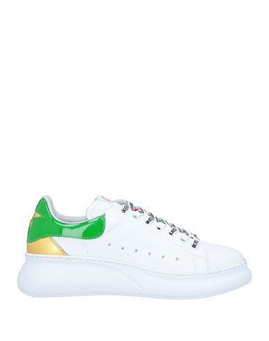 OKINAWA Sneakers White Soft Leather