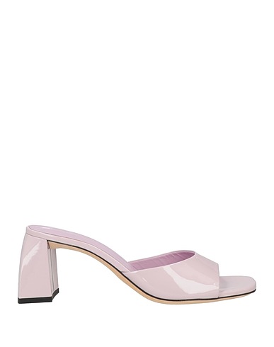 BY FAR Sandals Light pink Soft Leather