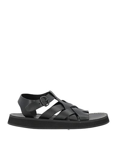 HEREU Sandals Black Soft Leather
