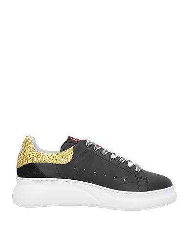 OKINAWA Sneakers Schwarz Leder