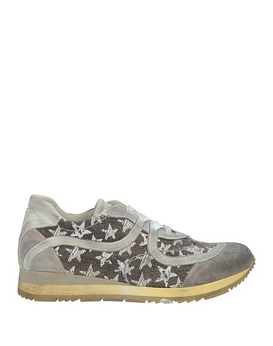 LUCIANO BARACHINI Sneakers Khaki Soft Leather