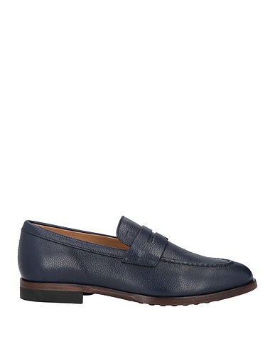 TOD'S Loafers Midnight blue Soft Leather