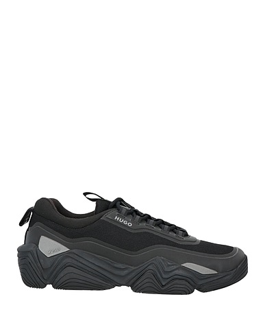 HUGO Sneakers Black Textile fibres, Other Fibres