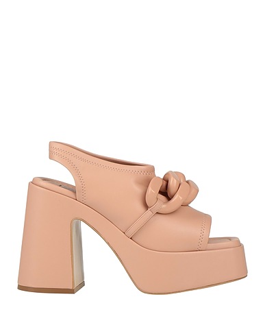 STELLA McCARTNEY Sandals Blush Textile fibers