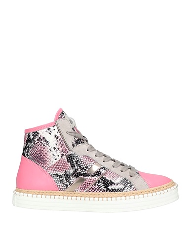 HOGAN REBEL Sneakers Pink Leather