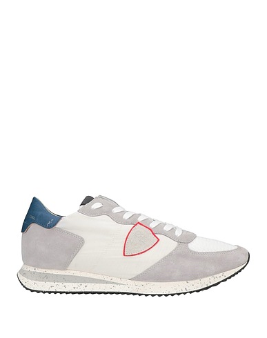 PHILIPPE MODEL Sneakers Bianco Fibre tessili, Pelle