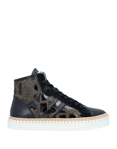 HOGAN REBEL Sneakers Black Leather