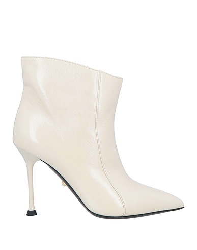 ALEVÍ Milano Ankle boot Ivory Soft Leather