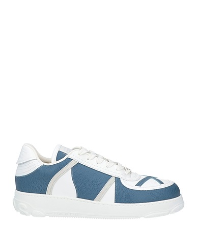 GCDS Sneakers Slate blue Soft Leather