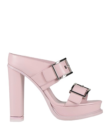 MCQUEEN Sandals Lilac Soft Leather