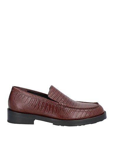 BY FAR Loafers Brown Soft Leather