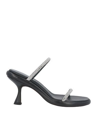 WANDLER Sandalen Schwarz Lammleder