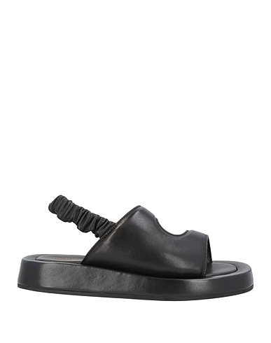 OFFICINE CREATIVE ITALIA Sandals Black Soft Leather