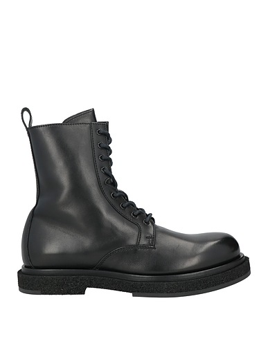 OFFICINE CREATIVE ITALIA Stiefelette Schwarz Leder