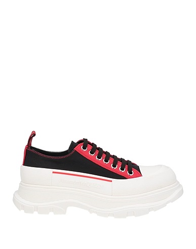 MCQUEEN Sneakers Black Textile fibres