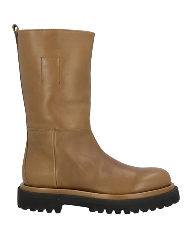 OFFICINE CREATIVE ITALIA Boots Military green Soft Leather