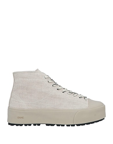 OAMC Sneakers Gris clair Fibres textiles