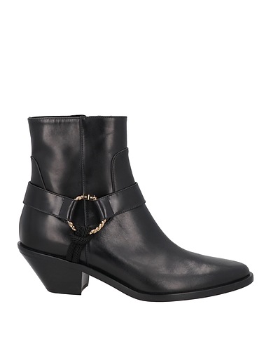 ELISABETTA FRANCHI Ankle boot Black Leather